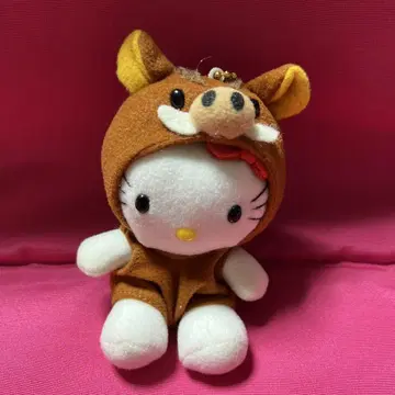 헬로키티 인형옷 키티 키티 키링 봉제 인형 레트로 산리오