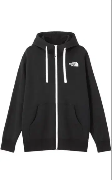 THE NORTH FACE 블랙 후드티 풀 집업