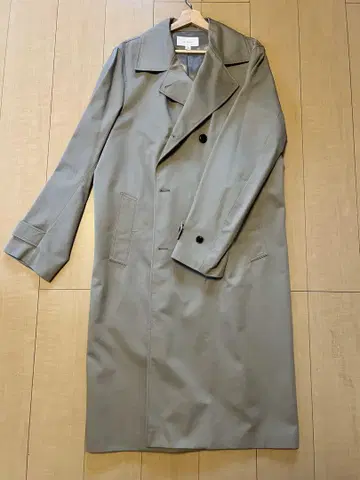 ZARA ORIGINS 트렌치코트 카키 올리브 베이지