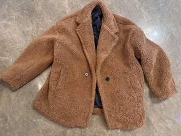 테디 보아 자켓 브라운