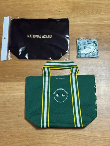 NATIONAL AZABU 오리지널 백 3세트 아냐 힌드마치