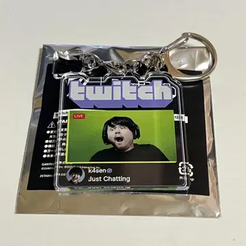 ZETA DIVISION x Twitch 아크릴 키링 k4sen TGS