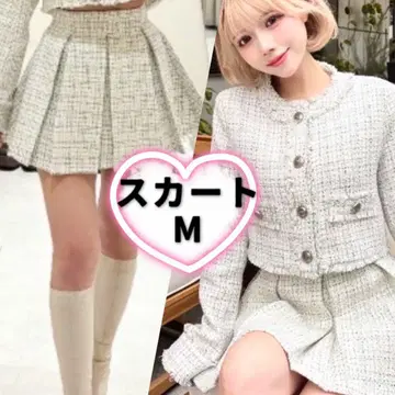 미개봉 새상품 플리츠 미니 스커트 다리치 darich M 화이트