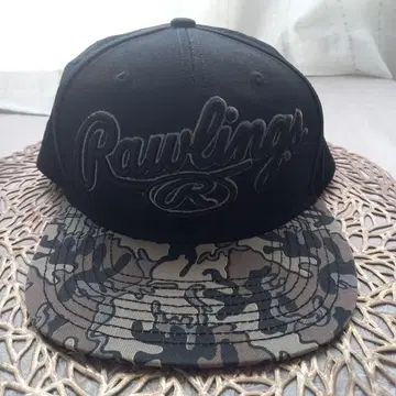 Rawlings 캡 블랙 카모플라쥬 F (프리)