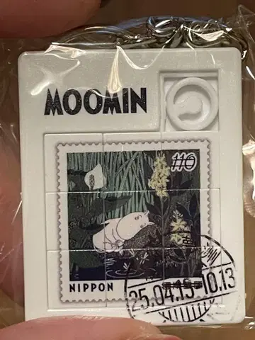 MOOMIN 무민 우표 디자인 퍼즐형 캡슐 토이 가챠가챠