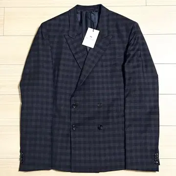 새상품 PS Paul Smith 더블 테일러드 자켓 네이비