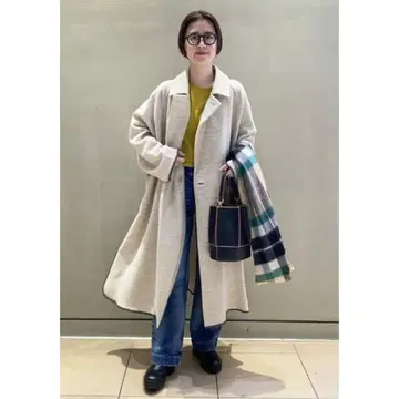 정가 49500엔 Demi-Luxe BEAMS 케이프 라이크 코트