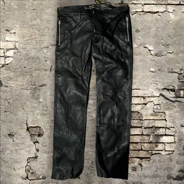 80~90년대 BOOTLEG 부트레그 가죽 팬츠 미사용 새상품 빈티지
