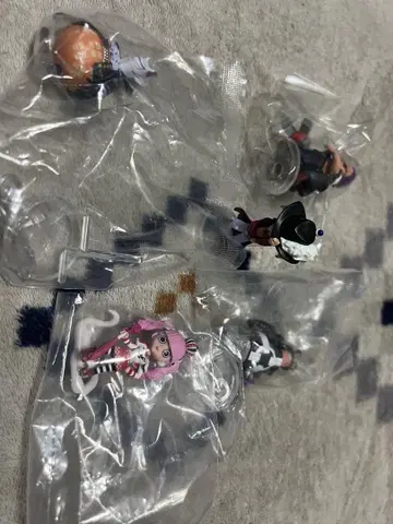 5체 세트 피규어 캡슐 토이