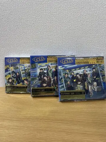 SixTONES 앨범 GOLD 초회반 A 초회반 B 일반ver