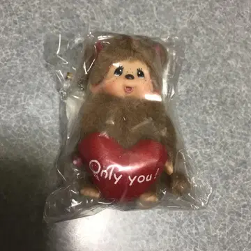 몬치치 키링 하트 몬치치 봉제 인형 30주년 초레어