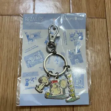 스누피 올라프 3단 키체인