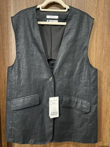 프렌치 린넨 베스트 B.C STOCK