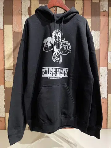 GILDAN KISS ARMY 후디 블랙 L