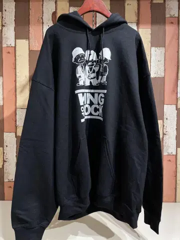 GILDAN KING OF ROCK 후디 블랙 L