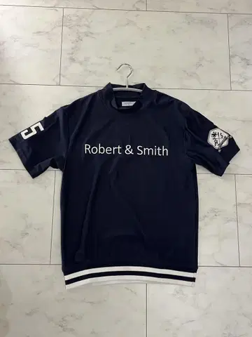 Robert&Smith 모크넥 메쉬 골프웨어 M 네이비