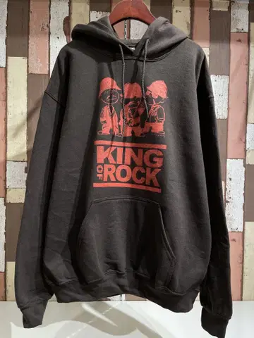 GILDAN KING OF ROCK 후디 브라운 L