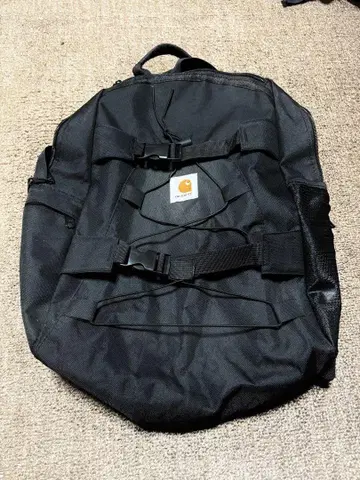 Carhartt 블랙 백팩
