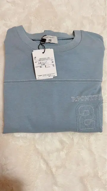 미사용 새상품 POM PONETTE 롱 T셔츠 자수