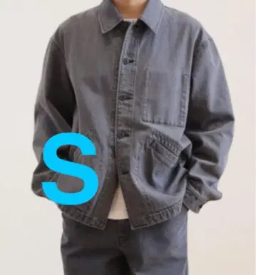 UNIQLO U 오버사이즈 컬러 데님 자켓 S