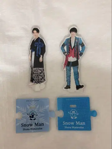 Snow Man 와타나베 쇼타 아크릴 스탠드 2개 세트