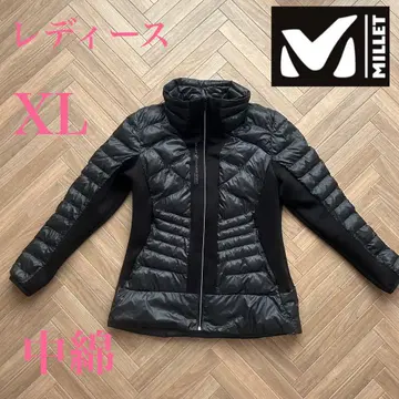 [ 레어 ] 밀레 패딩 자켓 여성용 XL 블랙