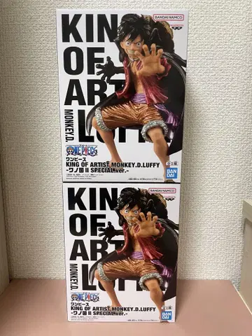 원피스 KING OF ARTIST 몽키 D 루피 2개 세트