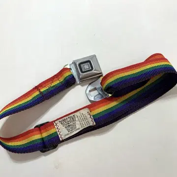 BUCKLE-DOWN SKATEGOODS 레인보우 벨트