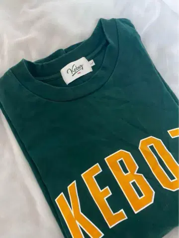 Keboz 다크 그린 T셔츠 오버사이즈