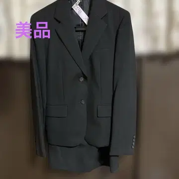 취업 활용 블랙 취업 정장 자켓 & 스커트 여성용 7호 사이즈