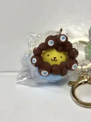 푸딩 키링 미야쿠미야쿠 간사이 박람회 산리오 입체 마스코트 키링