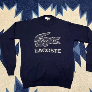 LACOSTE 네이비 스웨터 US S