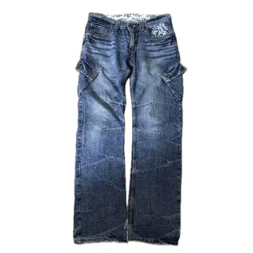 studs cargo denim pants y2k archive 헤이세이