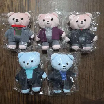 BE:FIRST 곰 봉제 인형 5개 세트