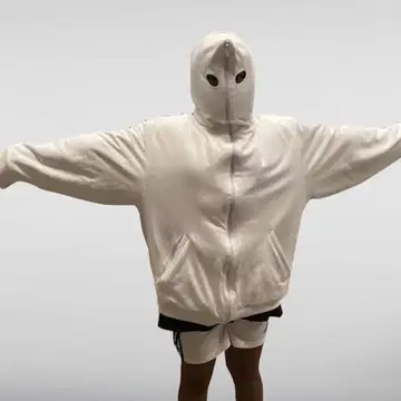 Yeezy season9 샘플 풀 집업 후드티