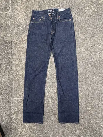 GAP 스트레이트 데님 다크 네이비 이탈리아제