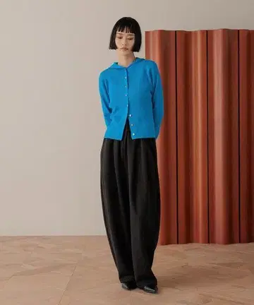 로리즈팜 컷 이지 코쿤 팬츠 블랙 프리 사이즈
