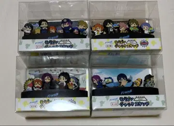 Free! 러버 핀 잭 스탠드 4종 세트