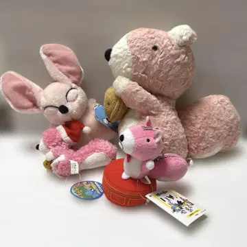 보노보노 시마리스 군 페넥여우 군 봉제 인형 마스코트 세트