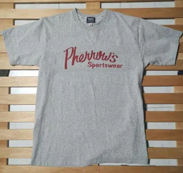 PHERROW'S (페로우즈) 반팔 T셔츠 L 그레이