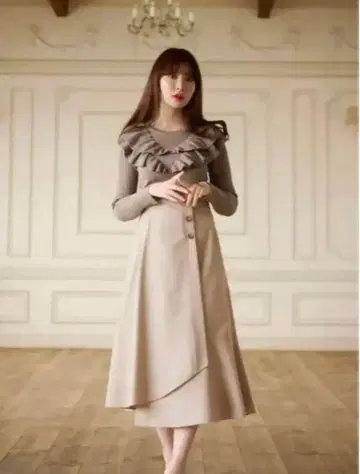 Her lip to 하립투 프릴 리브 니트