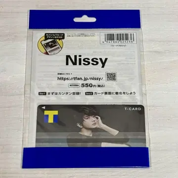 [ 새상품 미개봉! ] Nissy 니시지마 타카히로 TSUTAYA T카드