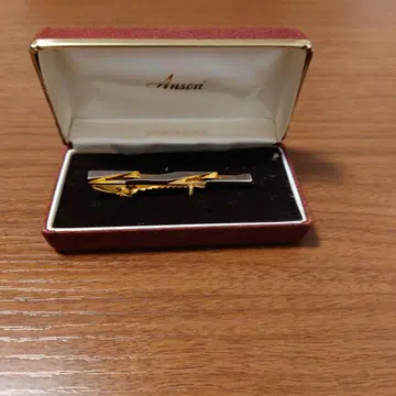 Anson 골드 실버 넥타이핀