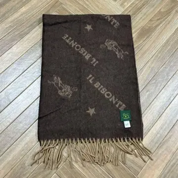 IL BISONTE 브라운 머플러