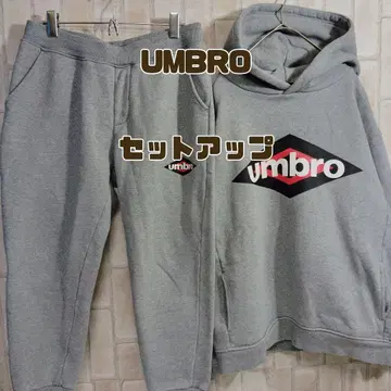 엄브로 아줄 셋업 그레이 후드티 콜라보