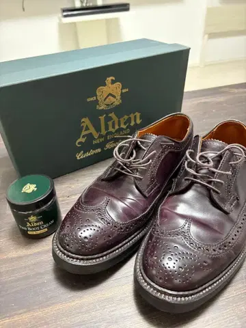 컨디션 최상 Alden 알든 975 코도반 BEAMS plus 7 1/2