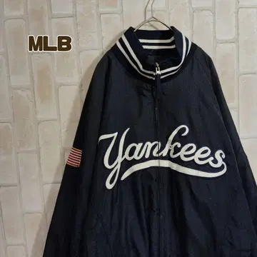 MLB 양키스 바시티 자켓 자수