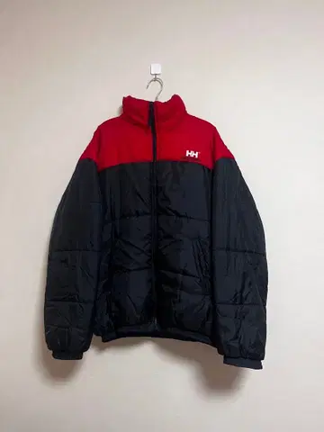 HELLY HANSEN 다운 자켓 빨간색/블랙