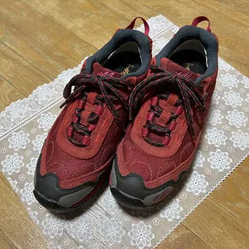 월드마치 WORLD MARCH 스니커즈 22.5EEE 레드