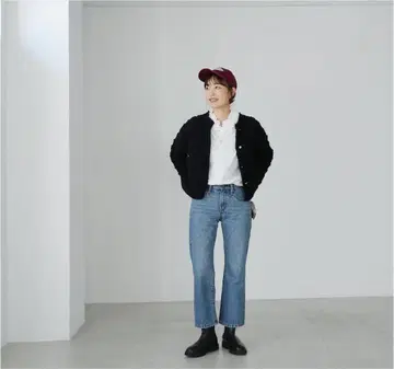 Levi's 리바이스 SLOBE 별주 MIDDY ANKLE BOOT 데님